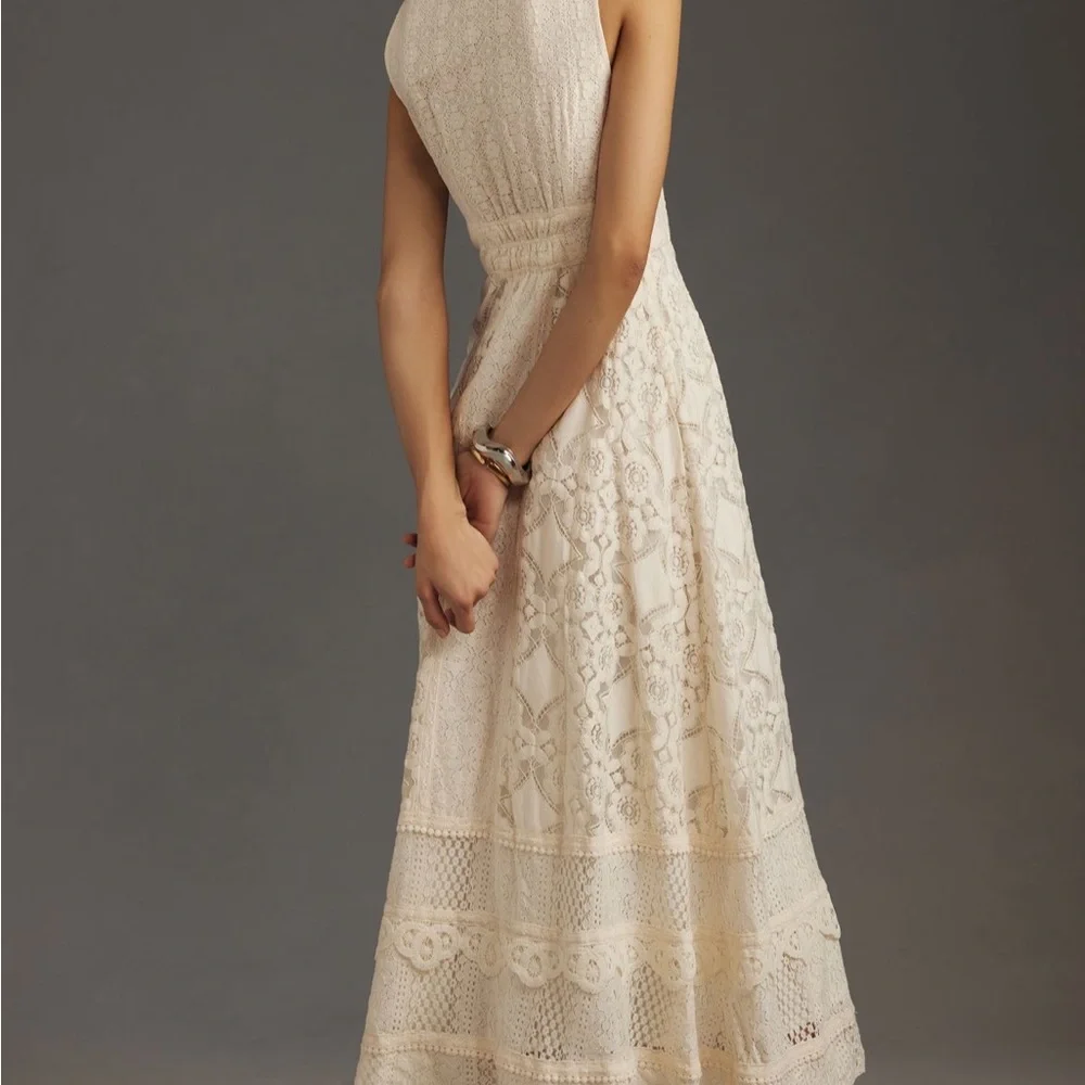 Anthropologie Verb by Pallas Singhee Sleeveless V-neck Maxi Dress - Picture 2 of 16